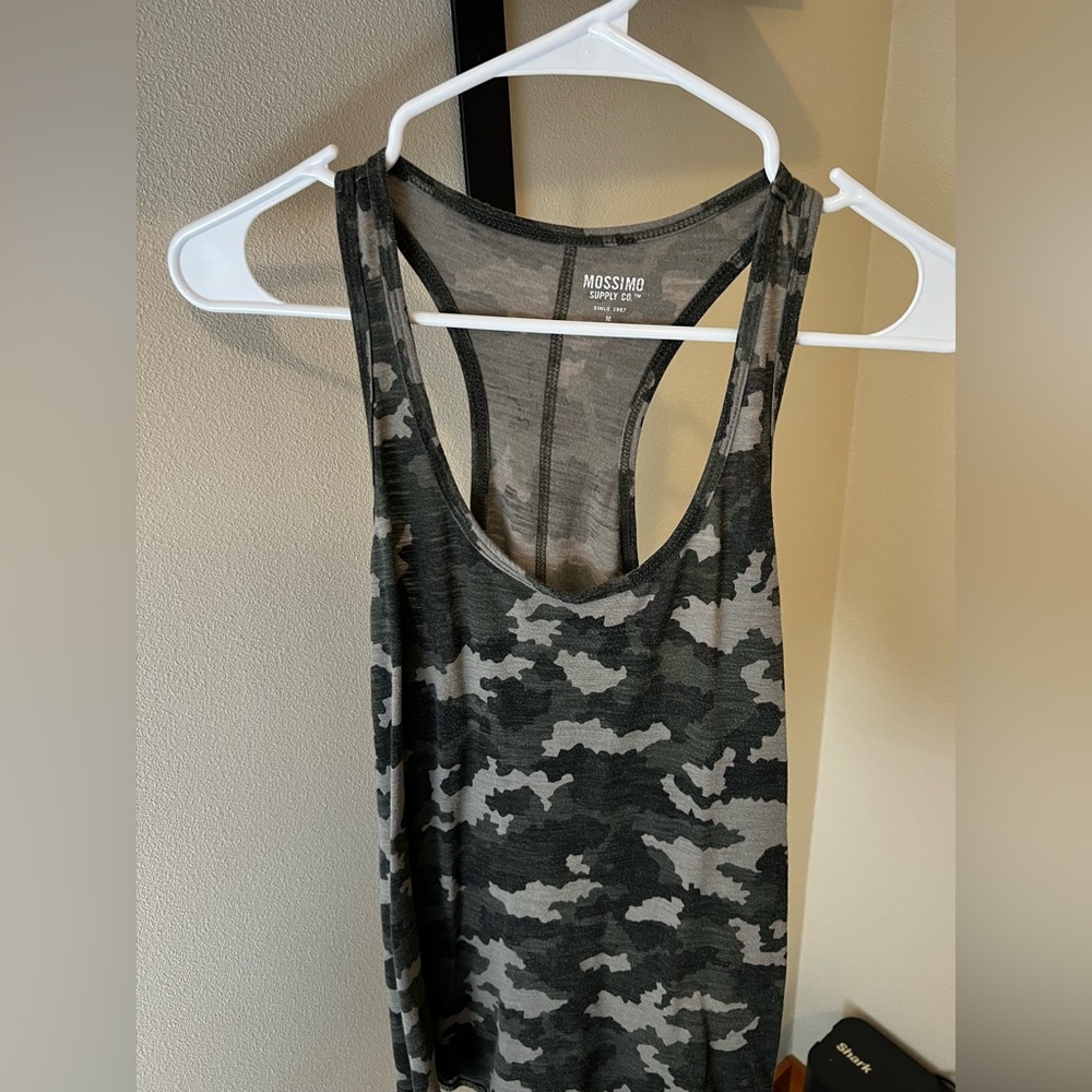 Camo tank top